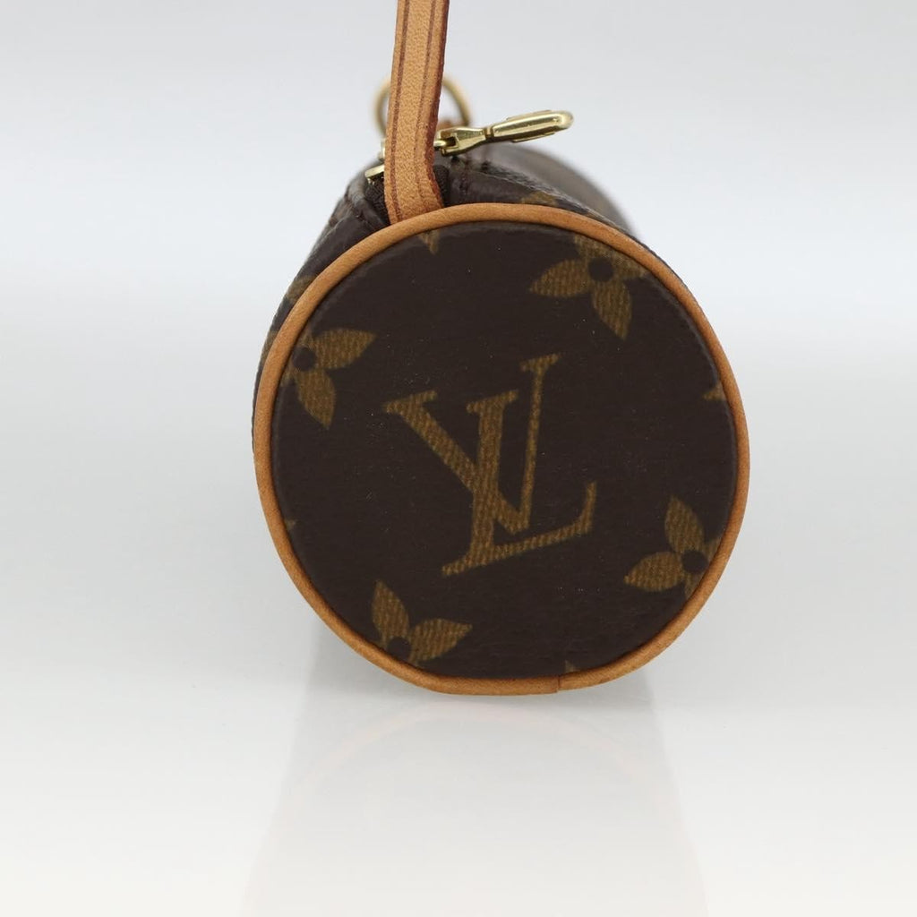 Louis Vuitton Papillon Pochette Monogram Canvas Brown Canvas Clutche & Pouche Bag