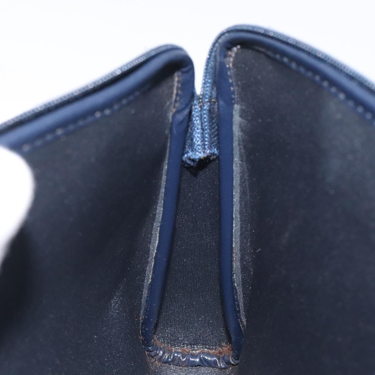 Christian Dior Vintage Trotter Pouch Diorissimo Canvas Navy Canvas Clutche & Pouche Bag (Pre-Owned)