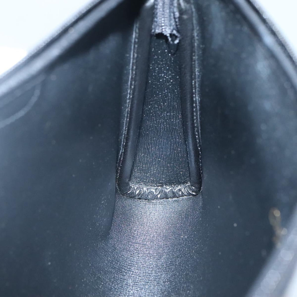 Christian Dior Trotter Pouch Diorissimo Canvas Black Canvas Clutche & Pouche Bag (Pre-Owned)
