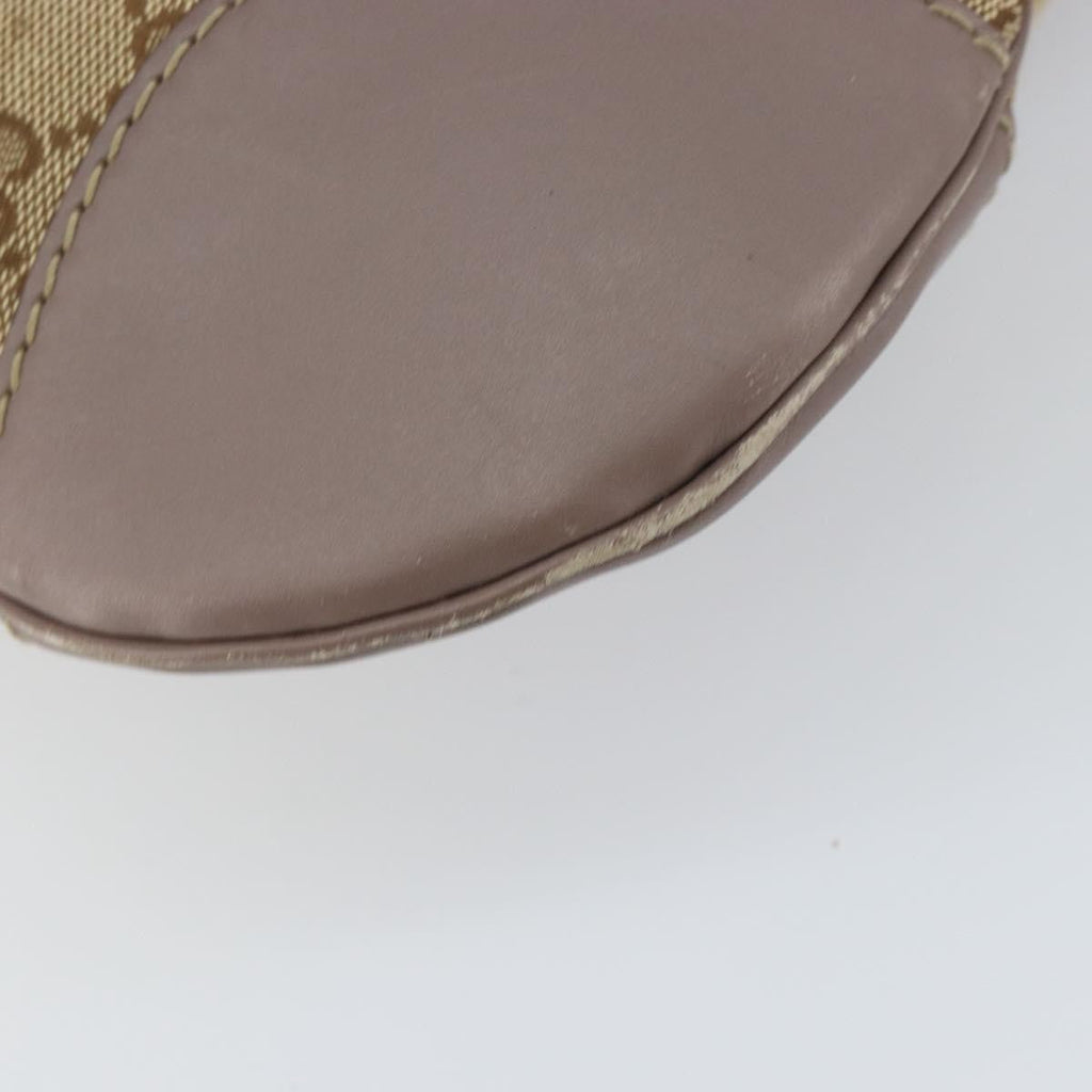 Gucci Mayfair Messenger Bag Gg Canvas And Leather Beige Canvas Shoulder Bag Bag (Pre-Owned)
