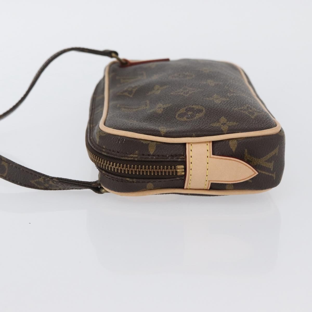Louis Vuitton Pochette Marly Bandouliere Bag Monogram Canvas Brown Canvas Shoulder Bag