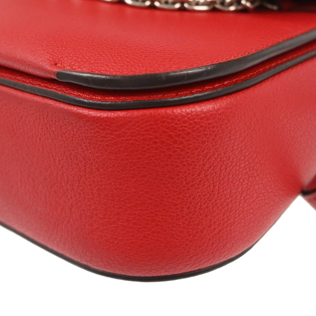 Louis Vuitton Very Messenger Monogram Leather Red Leather Shoulder Bag