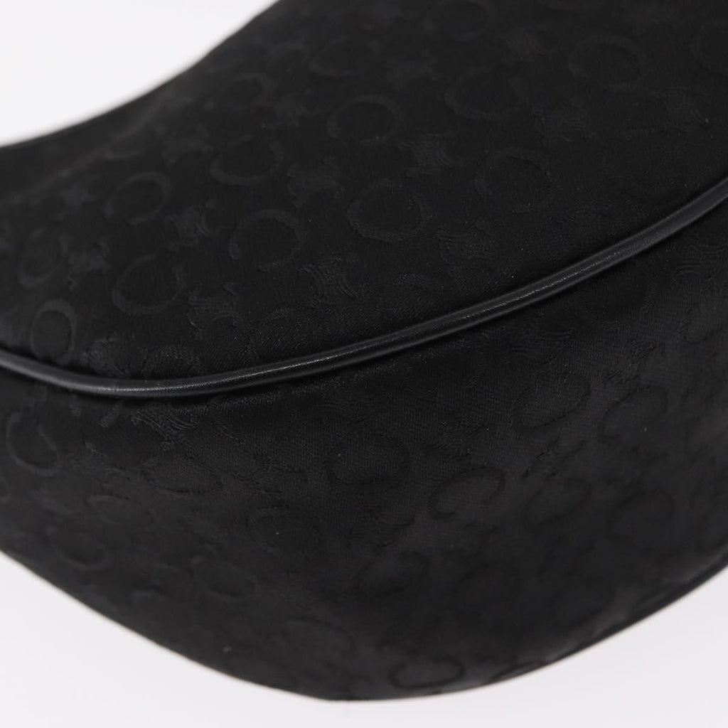 Celine Ava Bag Macadam Canvas Black Canvas Handbag