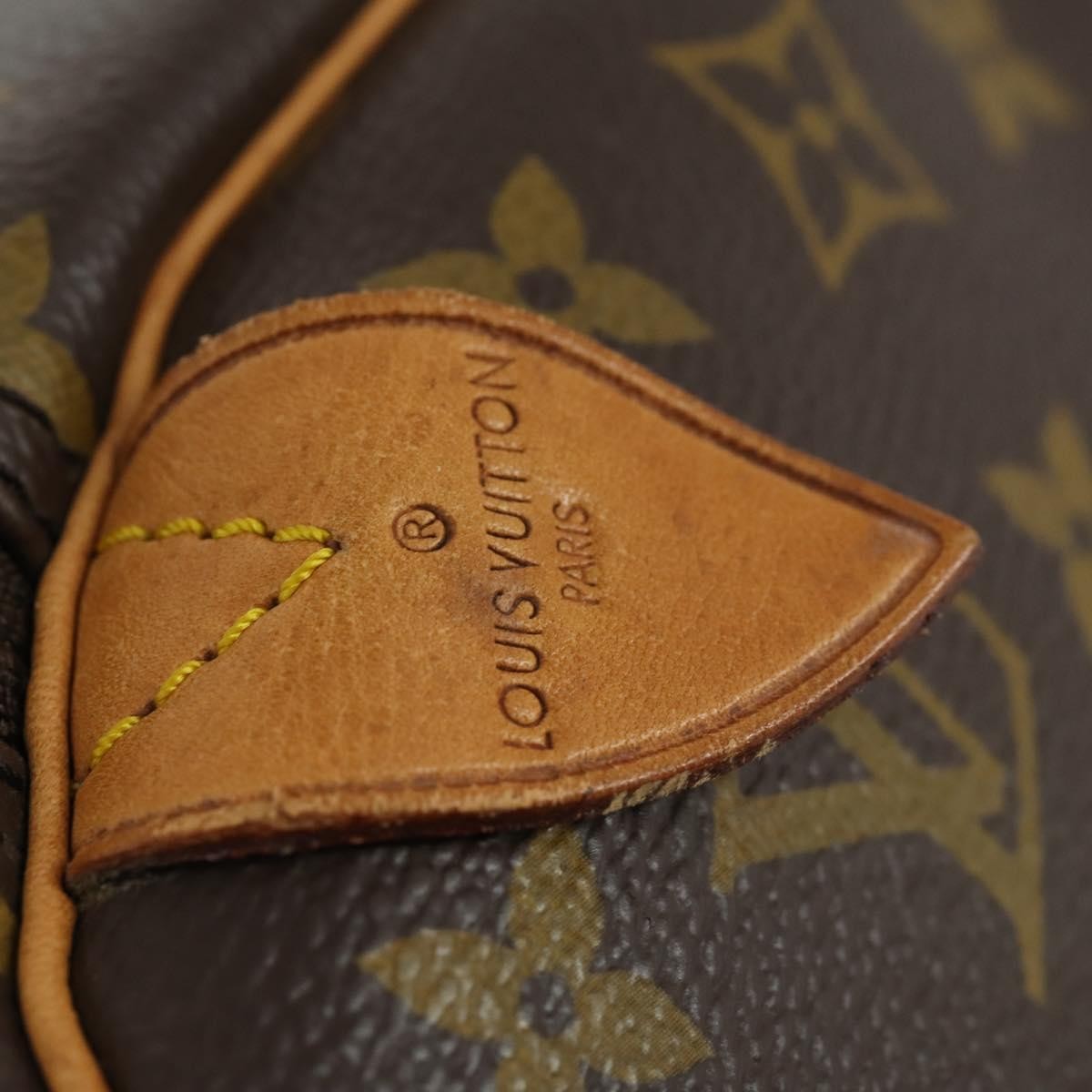 Louis Vuitton Keepall Bag Monogram Canvas Brown Canvas Travel Bag