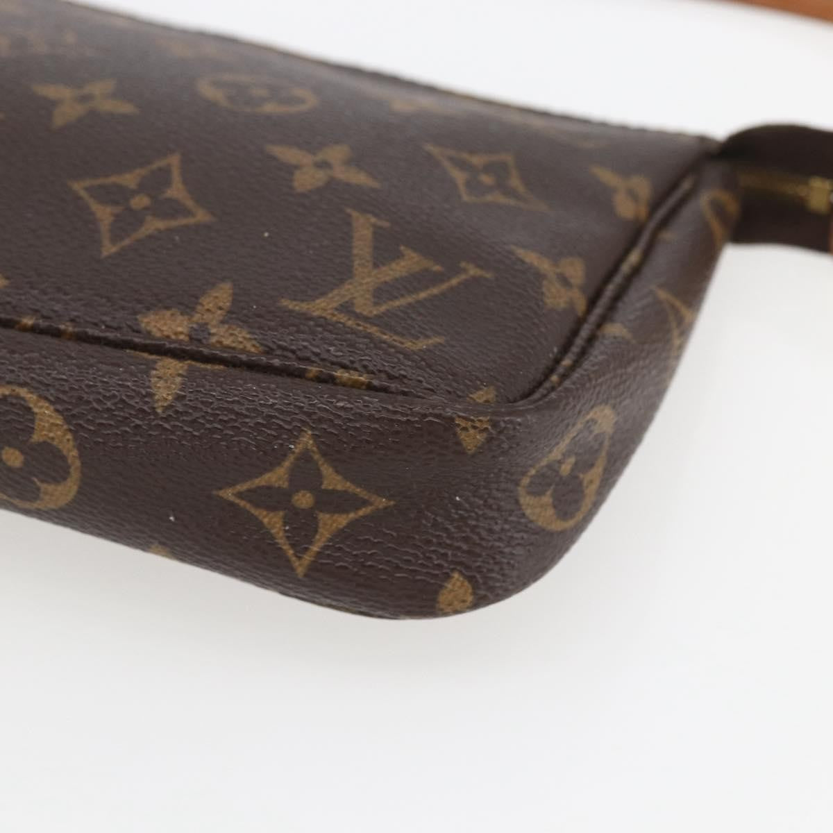 Louis Vuitton Pochette Accessoires Nm Monogram Canvas Brown Canvas Clutche & Pouche Bag