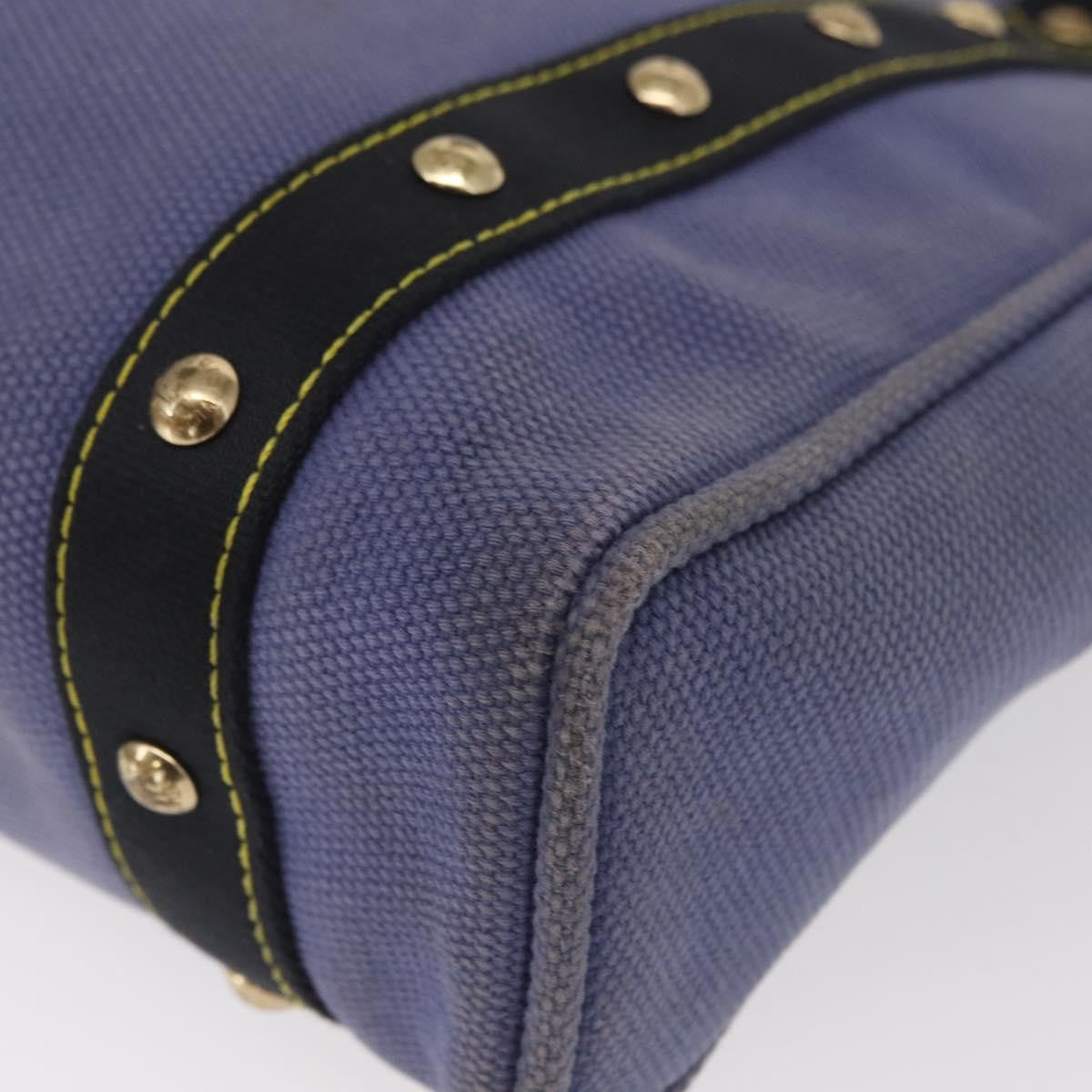 Louis Vuitton Antigua Tote Canvas Blue Canvas Tote Bag