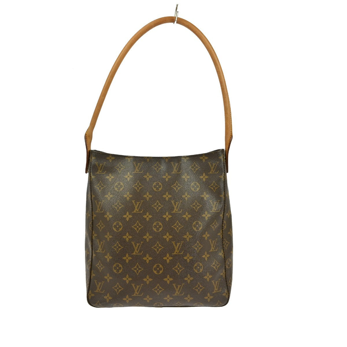 Louis Vuitton Monogram Looping Handbag Monogram Canvas Brown Canvas Shoulder Bag