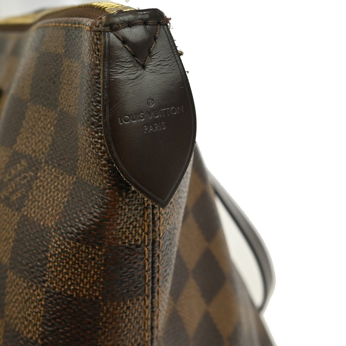 Louis Vuitton Iena Tote Damier Brown Canvas Tote Bag