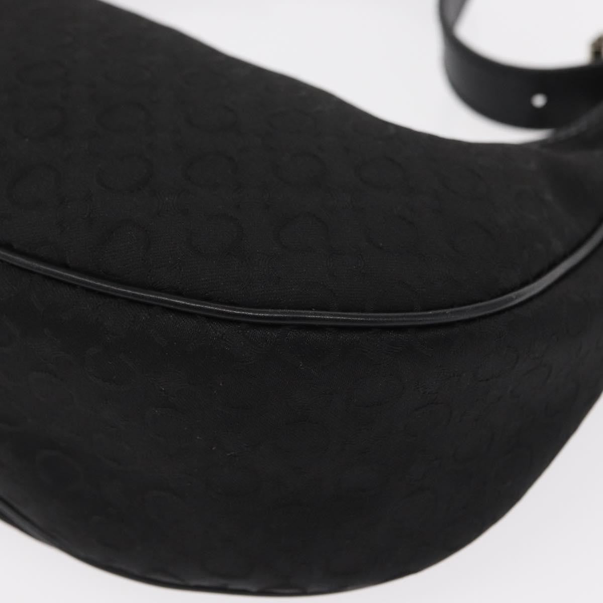 Celine Ava Bag Macadam Canvas Black Canvas Handbag