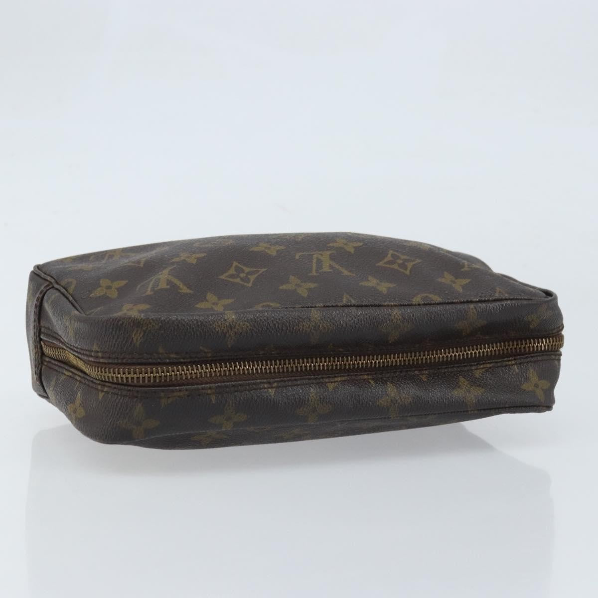 Louis Vuitton Trousse Toilette Monogram Canvas Brown Canvas Clutche & Pouche Bag