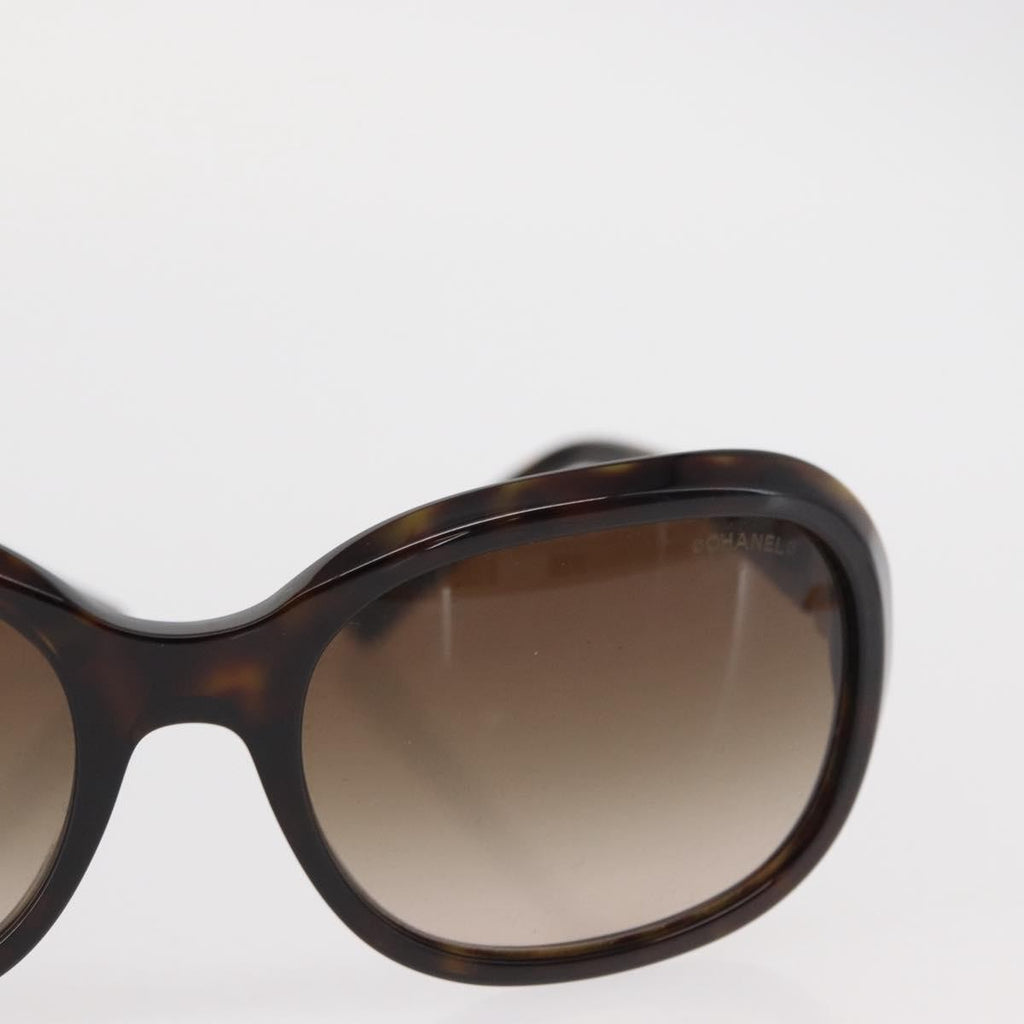 Chanel Logo Cc Sunglasses Plastic Brown Plastic Sunglasse Accessory