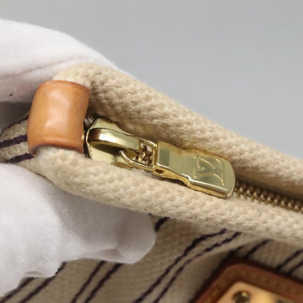 Louis Vuitton Antigua Pouch Canvas White Canvas Bag