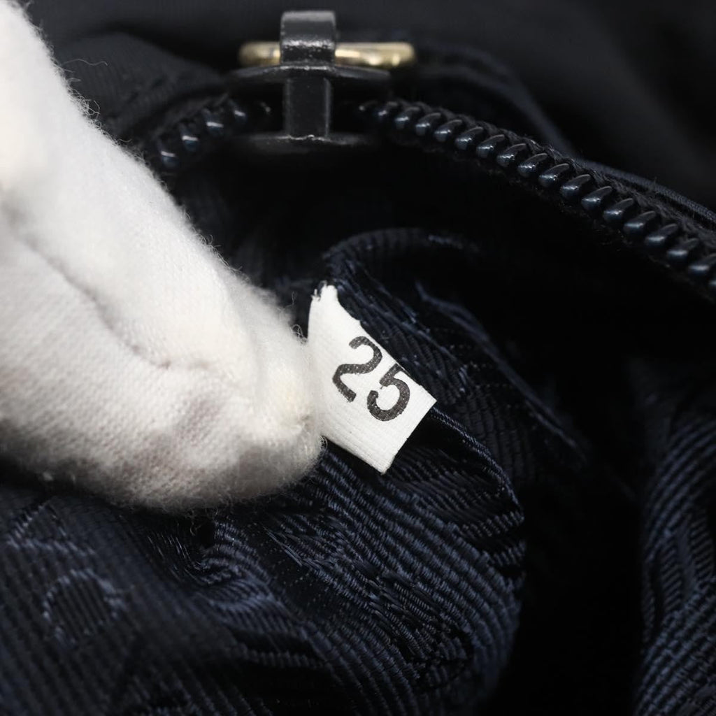 Prada Vintage Shoulder Bag Tessuto Black Nylon Shoulder Bag Bag