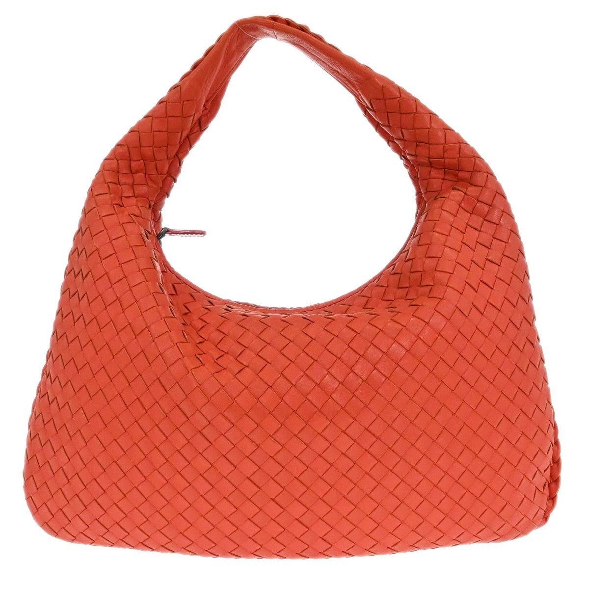 Bottega Veneta Veneta Hobo Intrecciato Nappa Pink Leather Handbag