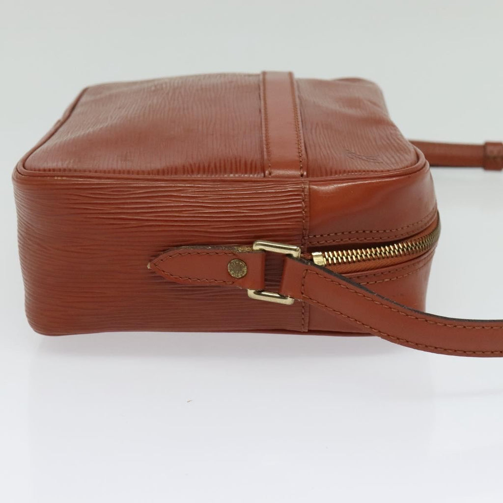 Louis Vuitton Trocadero Handbag Epi Leather Brown Leather Shoulder Bag
