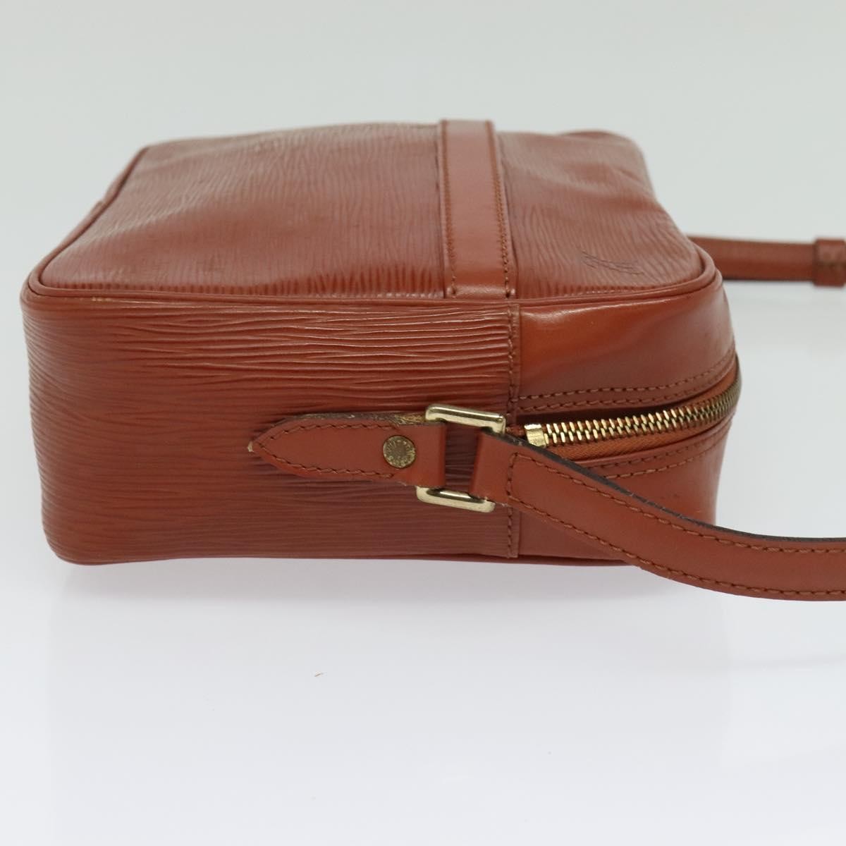 Louis Vuitton Trocadero Handbag Epi Leather Brown Leather Shoulder Bag