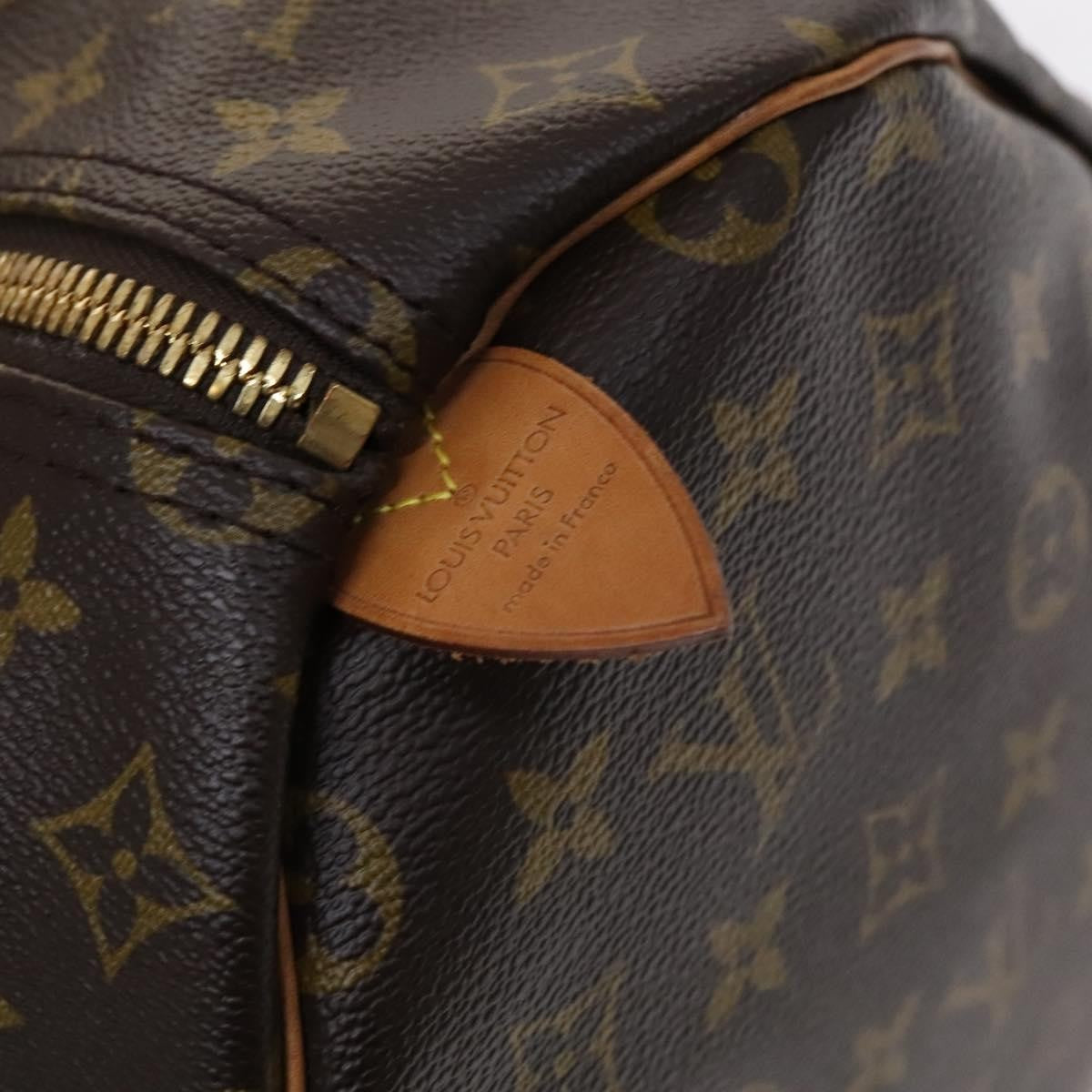 Louis Vuitton Keepall Bag Monogram Canvas Brown Canvas Bag