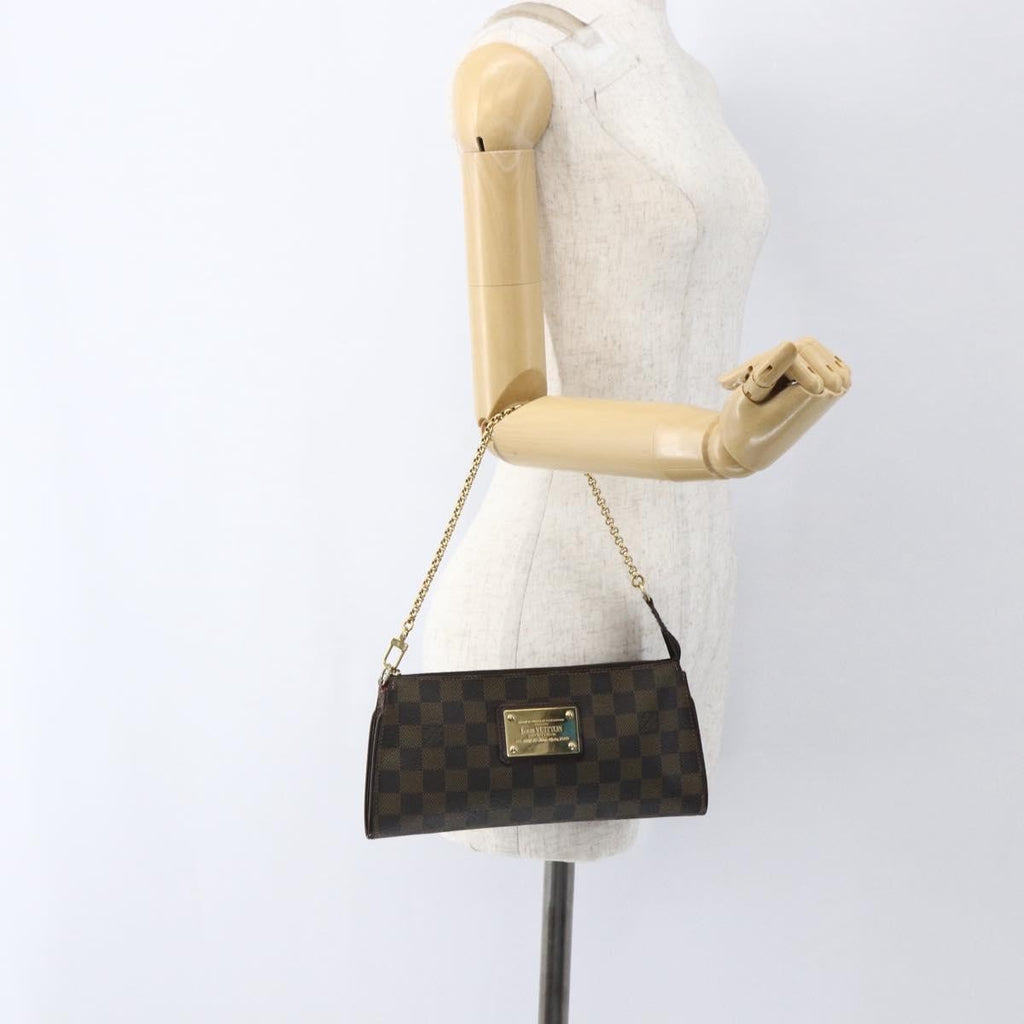 Louis Vuitton Sophie Handbag Damier Brown Canvas Clutche & Pouche Bag