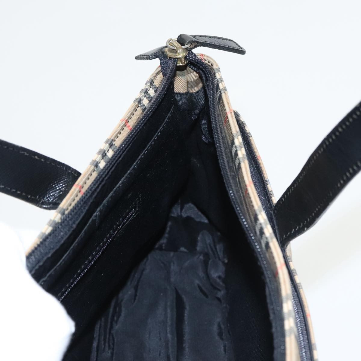 Burberry Nova Check Handbag Nova Check Canvas Beige Canvas Handbag