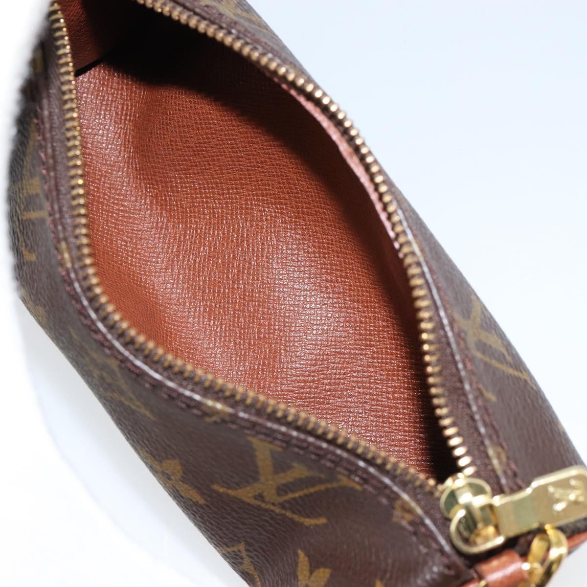 Louis Vuitton Papillon Pochette Monogram Canvas Brown Canvas Clutche & Pouche Bag