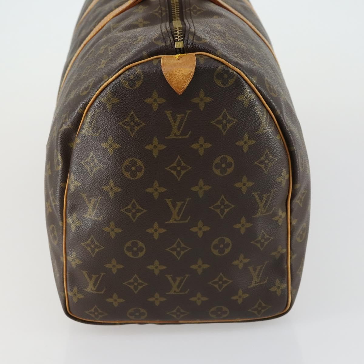 Louis Vuitton Keepall Bag Monogram Canvas Brown Canvas Travel Bag