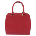 Louis Vuitton Pont Neuf Handbag Epi Leather Red Leather Handbag
