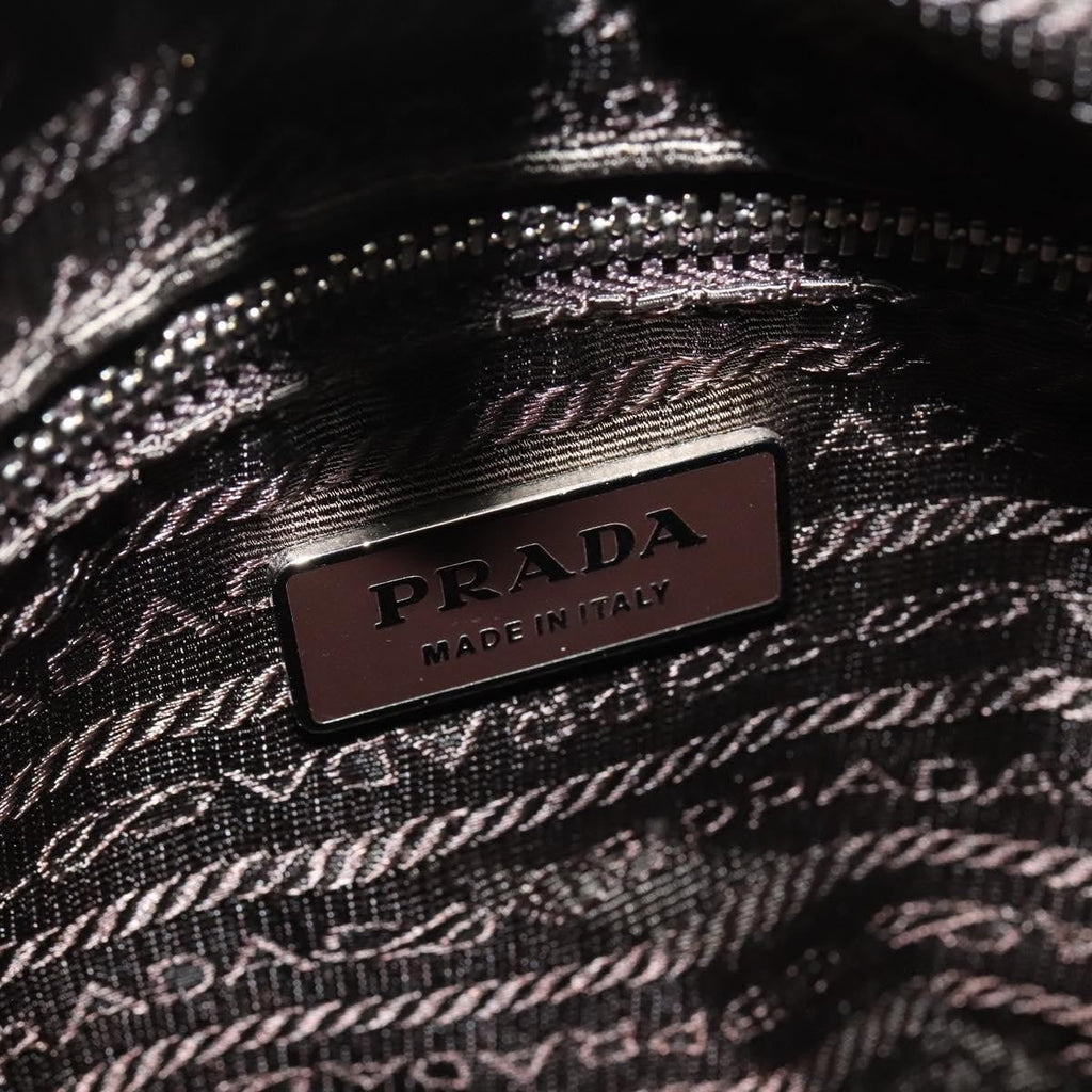 Prada Vintage Flap Shoulder Bag Nylon Khaki Nylon Shoulder Bag Bag
