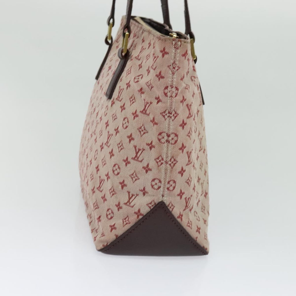 Louis Vuitton Cabas Piano Monogram Canvas Red Canvas Bag