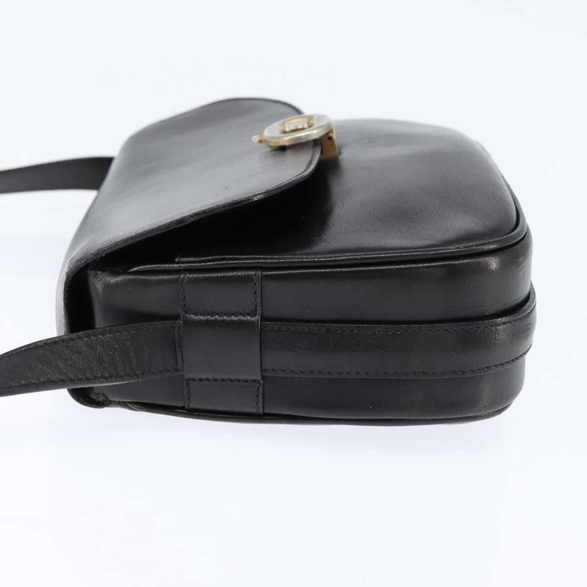 Celine Shoulder Bag Leather Black Leather Shoulder Bag Bag