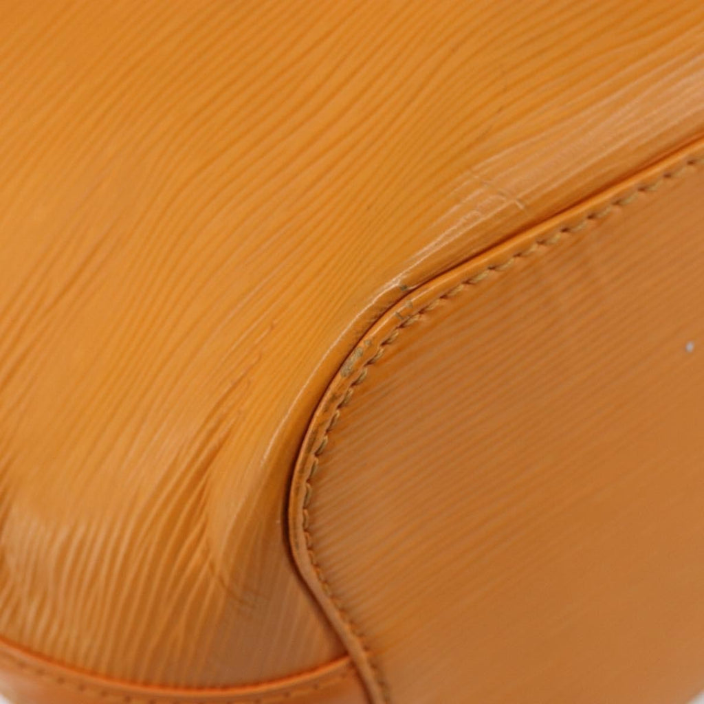 Louis Vuitton Mandara Handbag Epi Leather Orange Leather Shoulder Bag