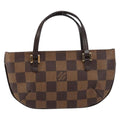 Louis Vuitton Manosque Pochette Damier Brown Canvas Clutche & Pouche Bag