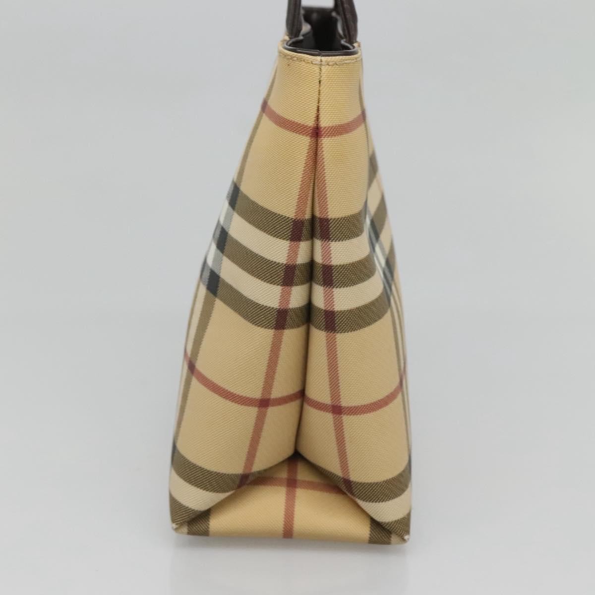 Burberry Nova Check Handbag Nova Check Canvas Beige Canvas Handbag