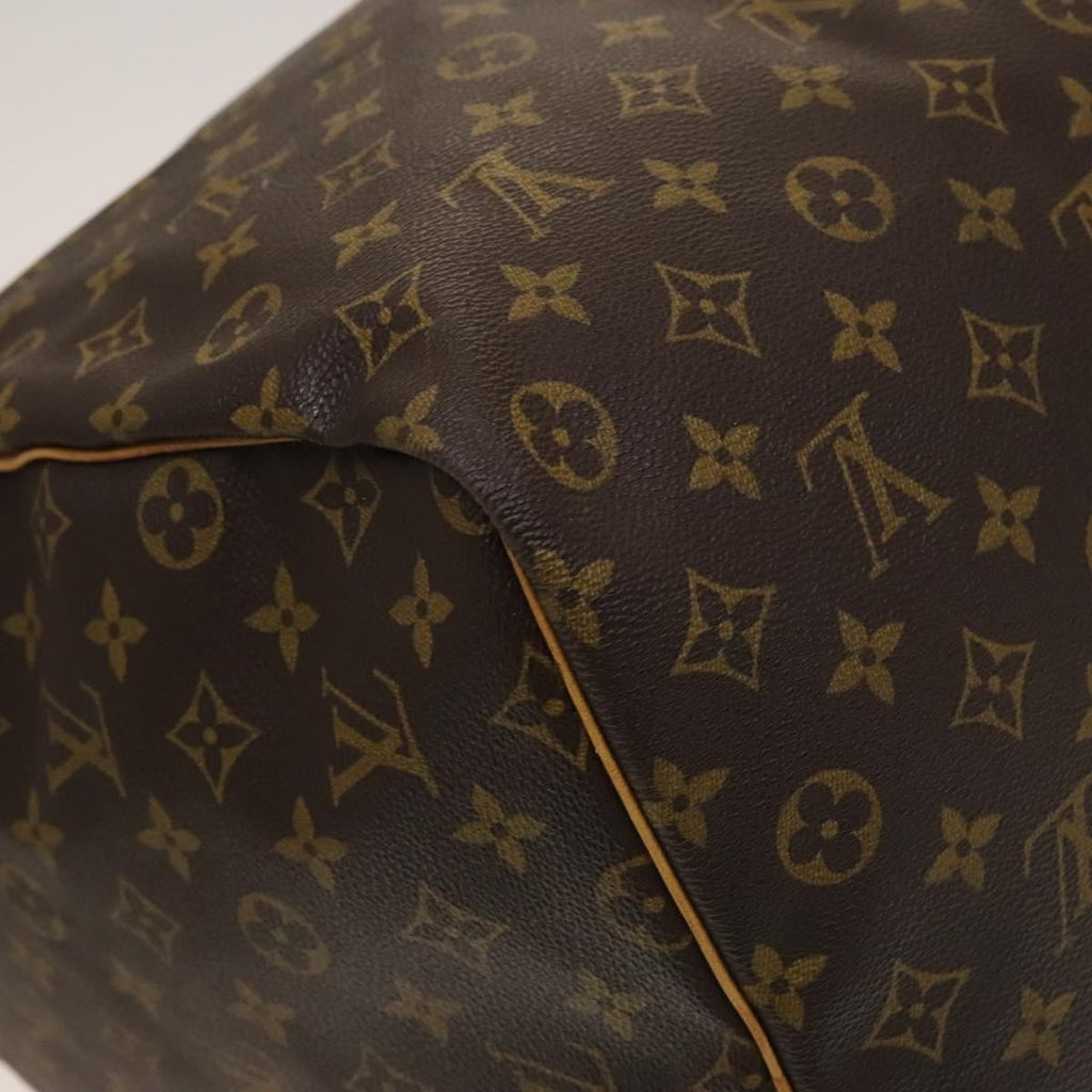 Louis Vuitton Keepall Bag Monogram Canvas Brown Canvas Travel Bag