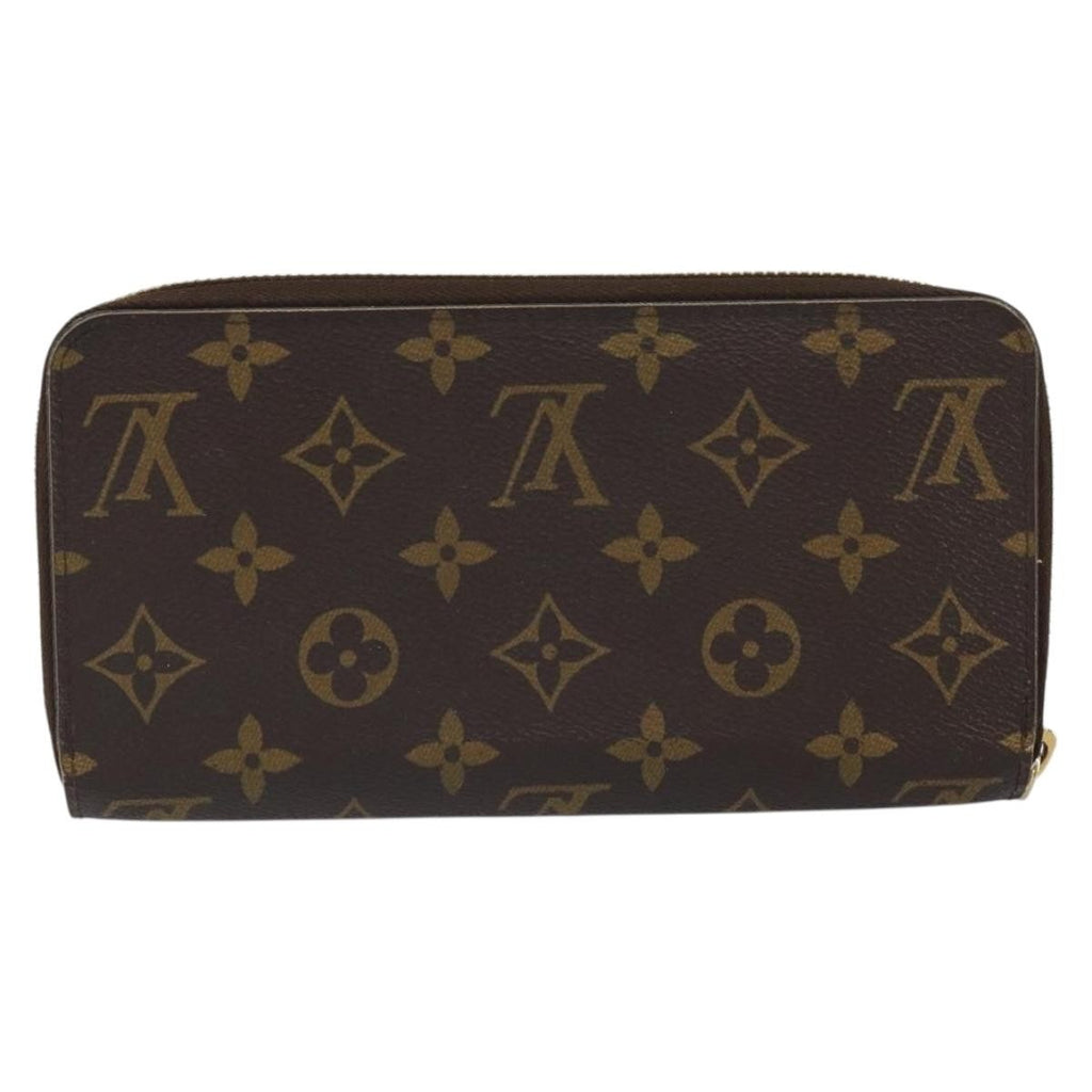 Louis Vuitton Zippy Wallet Canvas Brown Canvas Wallets Accessory