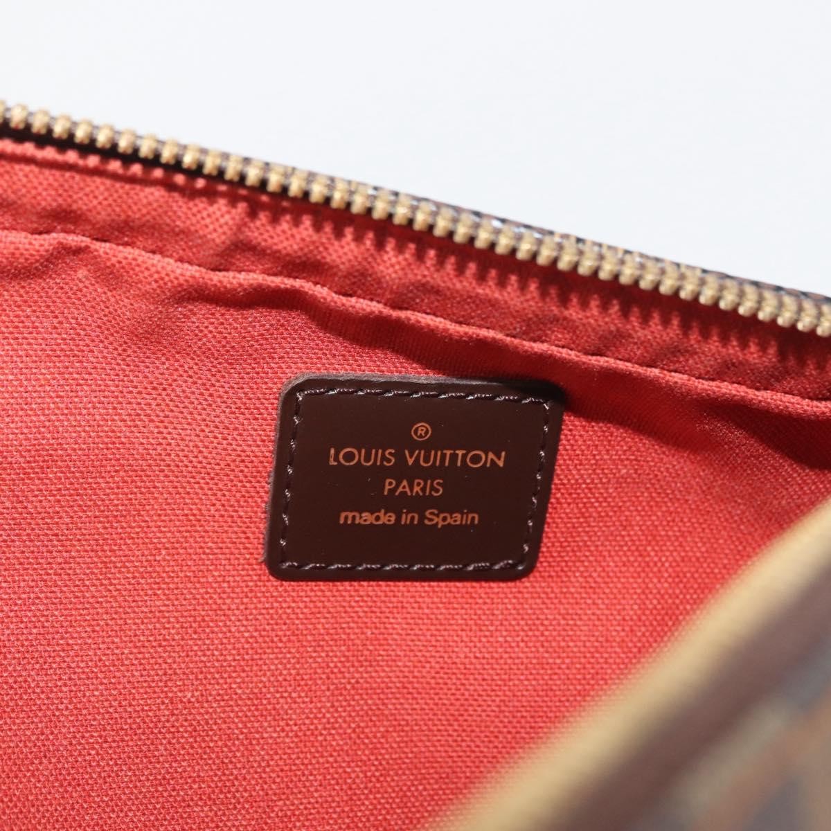 Louis Vuitton Geronimos Waist Bag Damier Brown Canvas Shoulder Bag