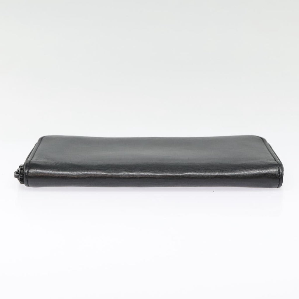 Louis Vuitton Zippy Wallet Vertical Monogram Shadow Leather Black Leather Wallets Accessory