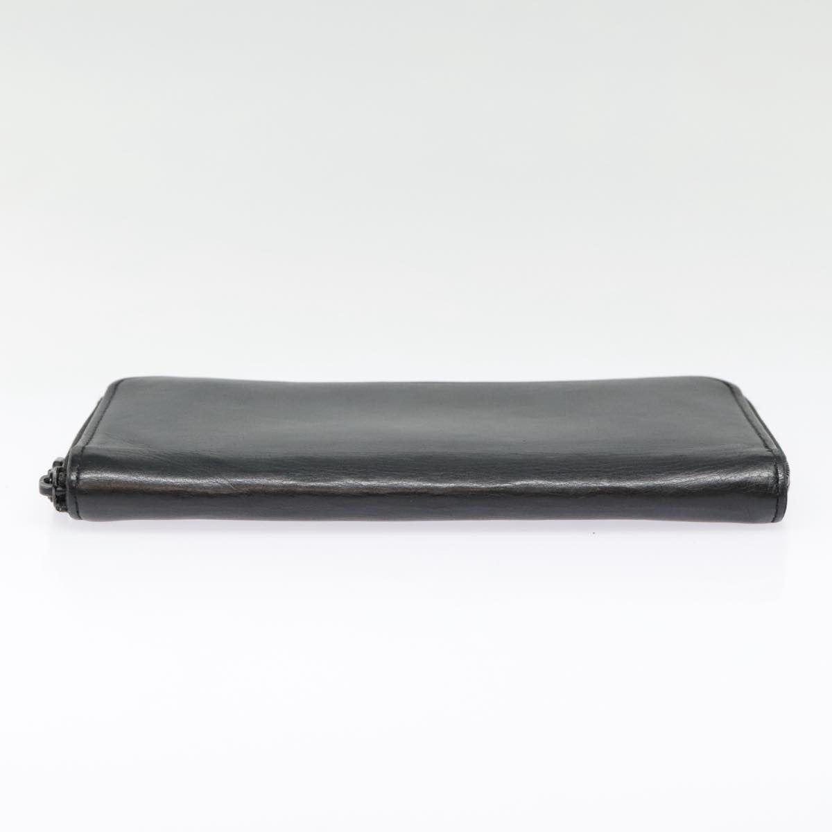 Louis Vuitton Zippy Wallet Vertical Monogram Shadow Leather Black Leather Wallets Accessory