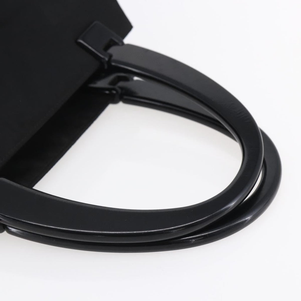 Prada Vintage Handbag Tessuto Black Nylon Handbag