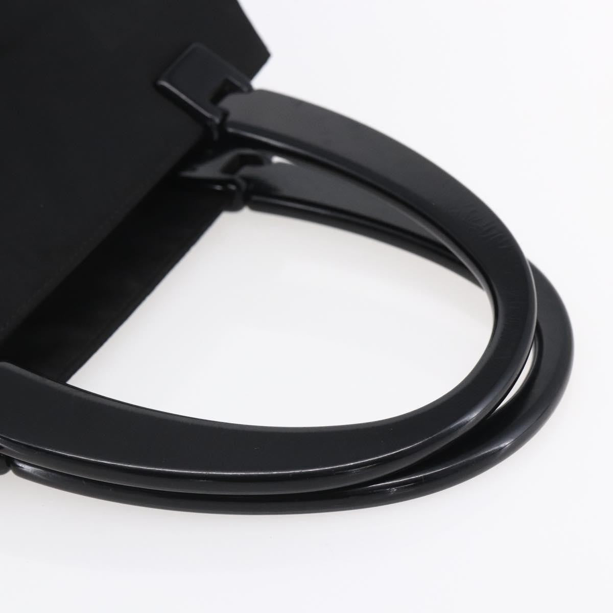 Prada Vintage Handbag Tessuto Black Nylon Handbag