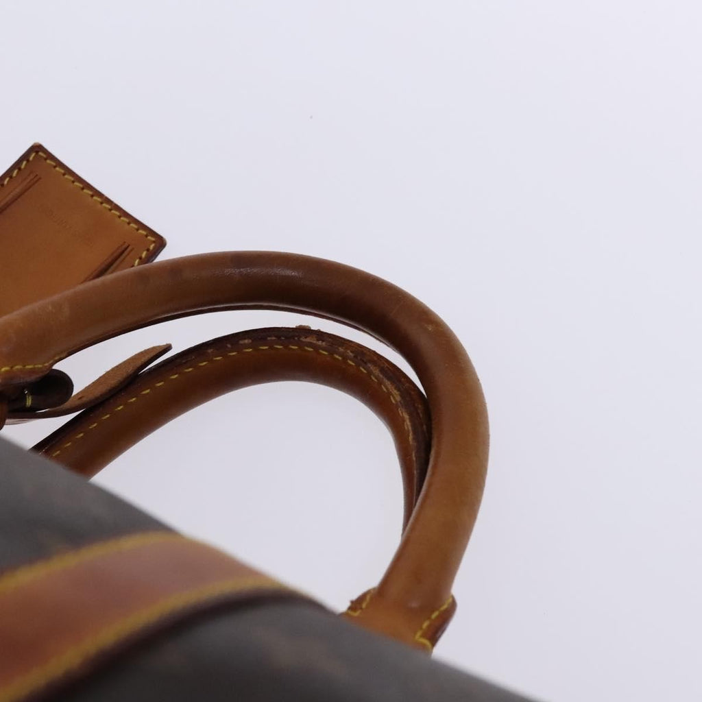 Louis Vuitton Keepall Bag Monogram Canvas Brown Canvas Travel Bag