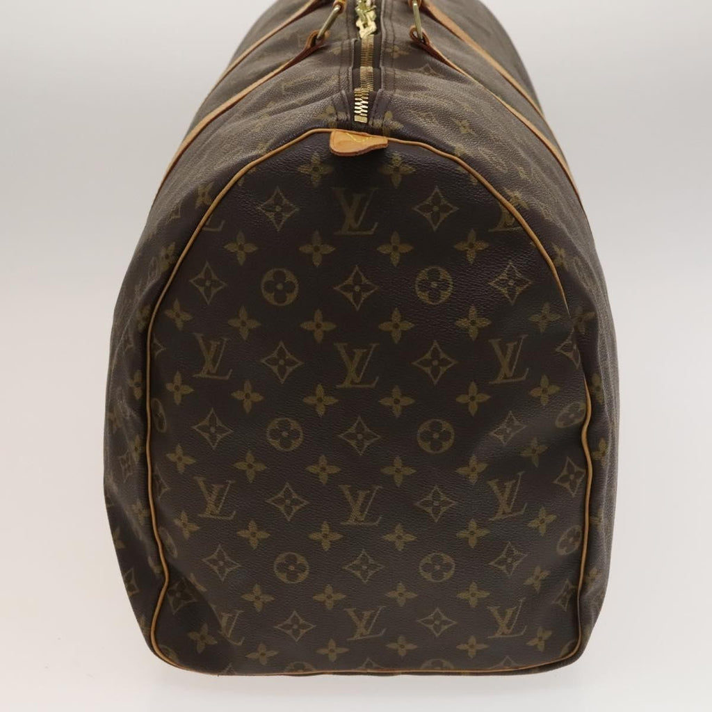 Louis Vuitton Keepall Bag Monogram Canvas Brown Canvas Travel Bag