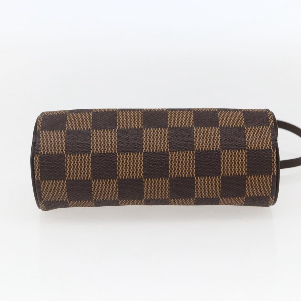 Louis Vuitton Papillon Pochette Damier Brown Canvas Clutche & Pouche Bag