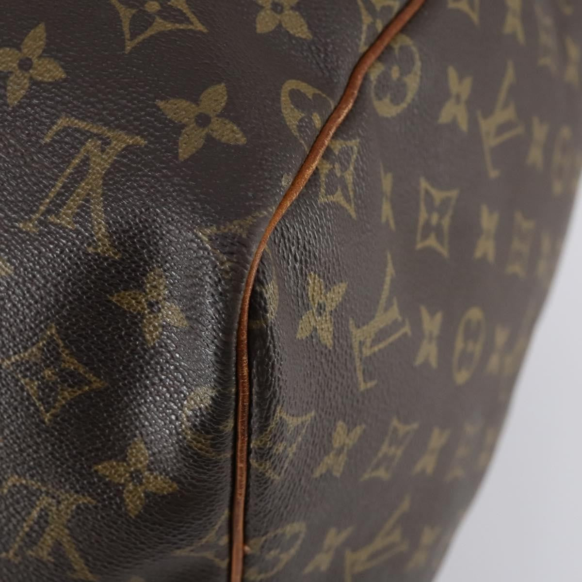 Louis Vuitton Keepall Bag Monogram Canvas Brown Canvas Travel Bag