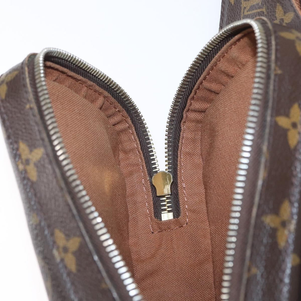 Louis Vuitton Geronimos Waist Bag Monogram Canvas Brown Canvas Shoulder Bag
