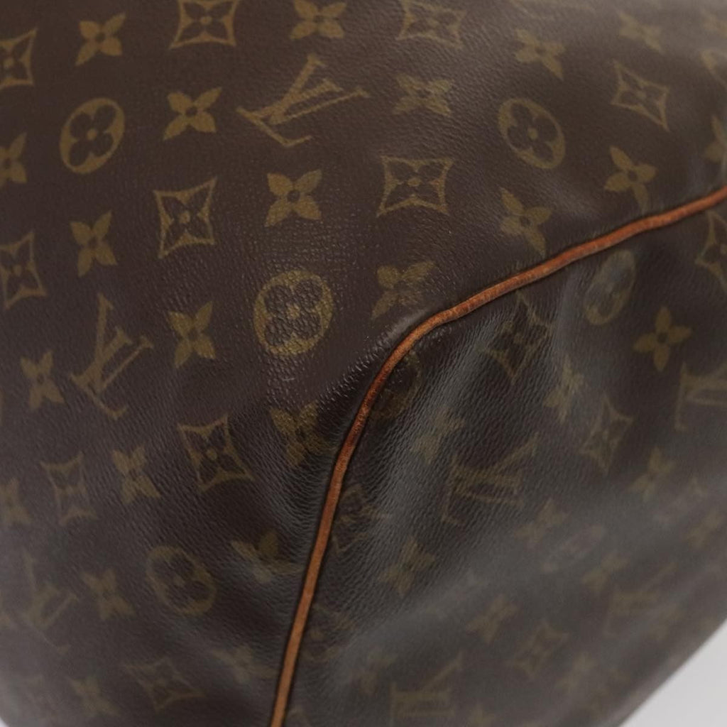 Louis Vuitton Keepall Bag Monogram Canvas Brown Canvas Travel Bag