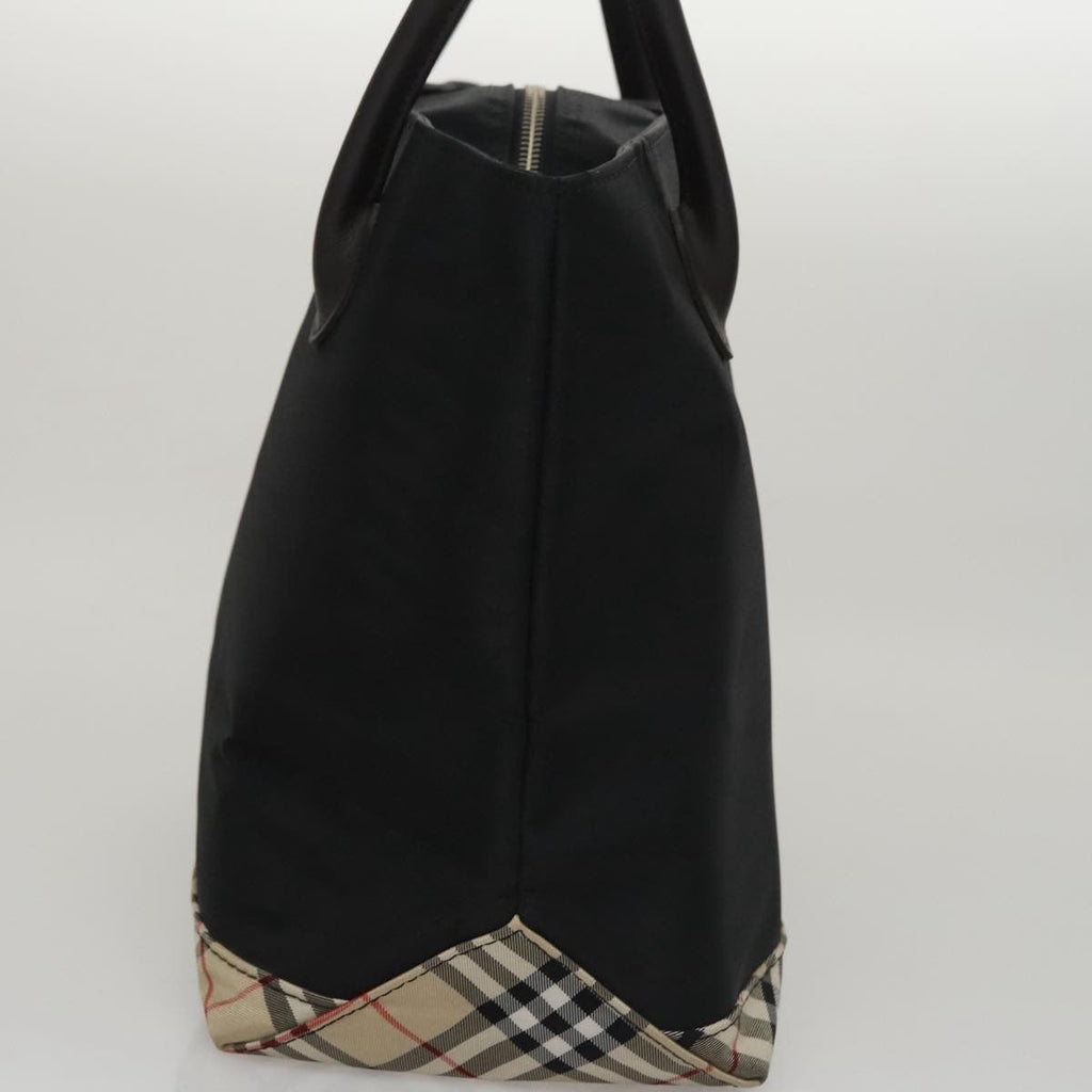 Burberry Blue Label Tote Bag Nylon Black Nylon Tote Bag