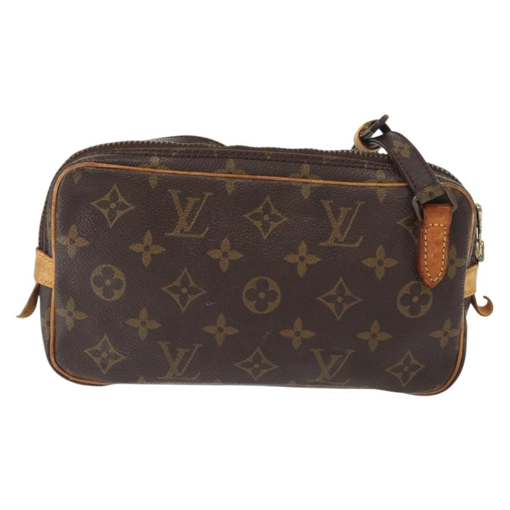Louis Vuitton Pochette Marly Bandouliere Bag Monogram Canvas Brown Canvas Clutche & Pouche Bag