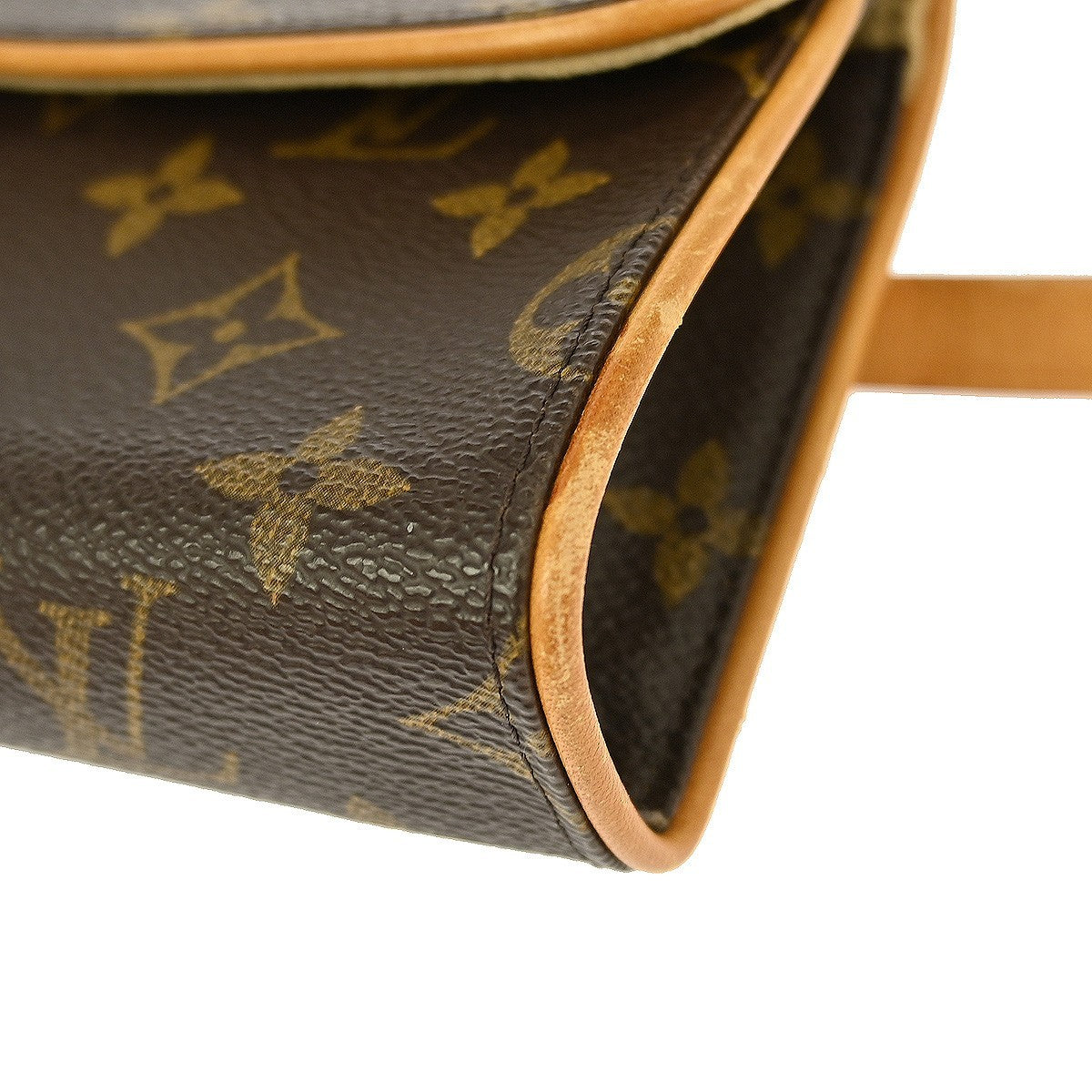 Louis Vuitton Florentine Waist Bag Monogram Canvas Brown Canvas Clutche & Pouche Bag