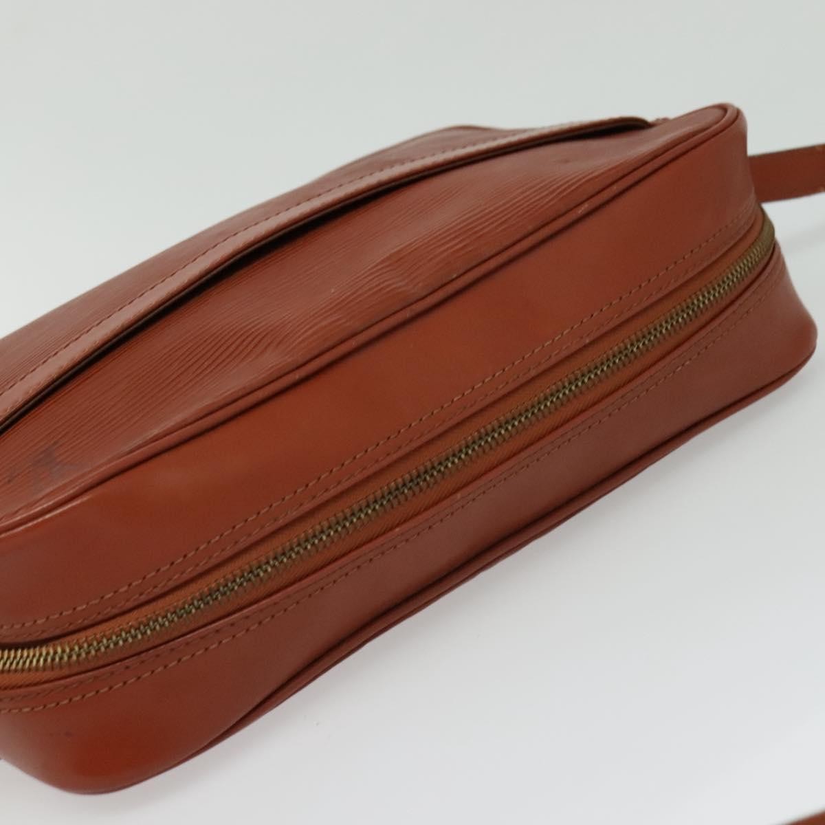 Louis Vuitton Trocadero Handbag Epi Leather Brown Leather Shoulder Bag