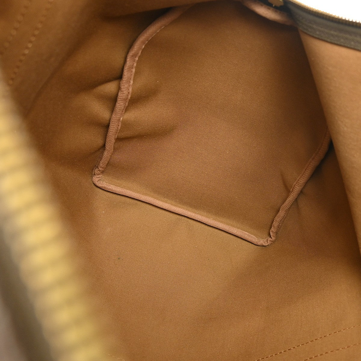 Louis Vuitton Keepall Bag Monogram Canvas Brown Canvas Travel Bag